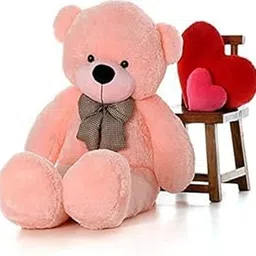 JAI SHREE Pink Color 4 Feet Giant Teddy Bear Soft, Plush, and Cuddly Stuffed Animal for Kids, Birthdays, Anniversaries, Valentine's Day, and Special Occasions Large Huggable (Pink/121cm)-picture-29