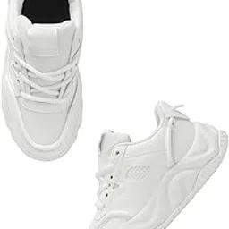 the white pole Sobo Comfortable Trandy Lightweight Casual Sneakers Shoes for Men's and Boy's-picture-24
