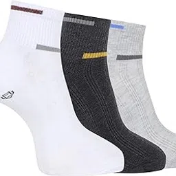 dollar Woollen Ankle Length Socks for Men's Free Size In (3 Pair)-picture-25