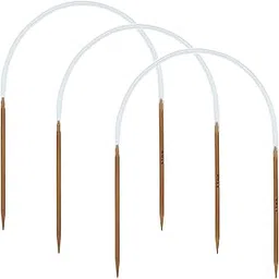 3Pcs 3.5mm Bamboo Circular Knitting Needle US Size 4 Circular Knitting Needles 16 Inch for Handmade Knitting DIY Blankets Socks Baby Hats Cuffs Sweaters-image-25