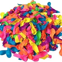 ROPA MOOLYAVAAN PRODUCTS Plastic Holi Water Non Toxic Balloons Small (Multicolour) (PACK OF 100)-picture-47