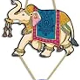 Artful Aesthetics Traditional Elephant Wooden Wall Hanging for Home Decor, Wall Decor Traditional Elephant Wall Hanging Decoration for Livingroom, Modern Artworks 6x20 inch_40-image-15