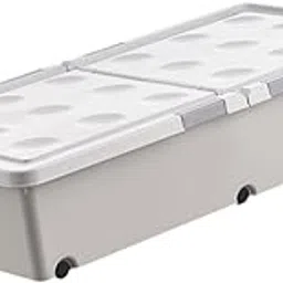 TRENDIVIBE Under Bed Storage Box Multipurpose Organization for Duvets Bedding Bed Sheet 100cmx50cmx20cm-picture-28