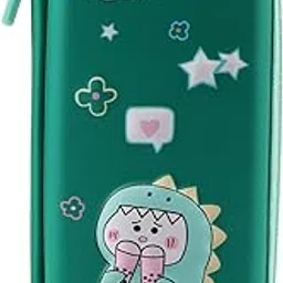 youth enterprise crafts Youth Enterprises Kids Multipurpose Zipper Pencil Case, Pen & Pencil Pouch Bag Case for School Supplies(Cartoon- Small)-picture-13