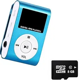 Drumstone (𝗦𝗽𝗲𝗰𝗶𝗮𝗹 𝟭𝟬 𝗬𝗲𝗮𝗿𝘀 𝗪𝗮𝗿𝗿𝗮𝗻𝘁𝘆) Mini MP3 Music Player with 8GB SD Card, LCD Screen, Metal Clip-On, Long Battery Life, Durable Aluminum Body – Ultra-Light & Portable-picture-10