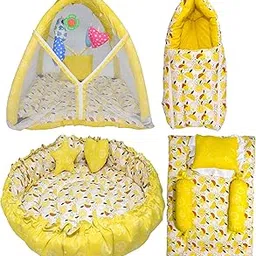 Toddylon Newborn Gift Pack Set – Baby Products All New Born Combo for 0–6 Months | Combo for Newborns (Yellow)-picture-66