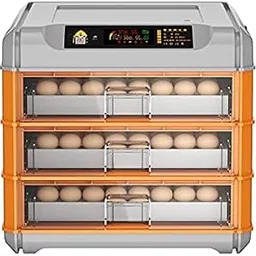 TM&W- drawer type eggs incubator fully automatic poultry farm equipment for chicken,goose, quail and other all equivalent egg (192-Egg-Incu-Orange)-image-16