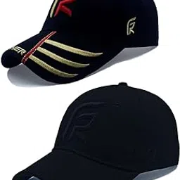 Stylish Cotton Embroidered Head Caps for Men | Unisex Mens Caps Branded with Adjustable Strap in Summer for Men | Sports Cricket Caps for Men, Gym Caps for Men and Women-image-8