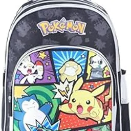 striders Pokemon School Bag for Kids | Spacious Durable Rolling Backpack | Padded Comfortable Straps & Fun Design | Ideal for School Travel & Play-picture-13
