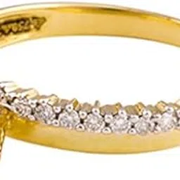 khanna jewellers 18k Yellow Gold and Diamond Ring-picture-30