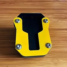 RoadRash Side Stand Extender Shoe Compatible with Suzuki Vstrom 250sx Yellow-picture-12