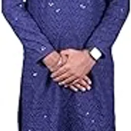 Buy Men Stylish Blue Colour Kurta Pajaama-image-88