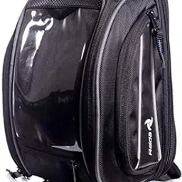 Raida RD-Metro 12-15L Tank Bag | Rain Cover Included | Touchscreen Navigation Window | Sling Bag Convertible | Magnets & Straps for All Bikes | Great for Short Rides-image-61