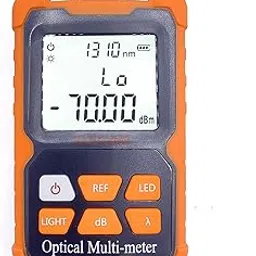 Elfcam® - Portable Optical Multimeter E-200, Mini Optical Fiber Power Meter with VFL, Test Range: -70 dBm to +6 dBm-picture-45