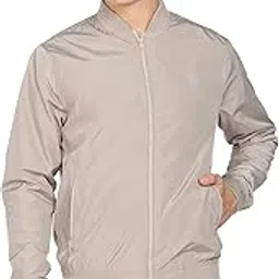 Men Polyester Standard Length Jacket-image-83