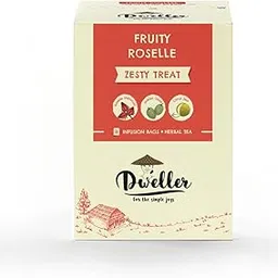Dweller, Fruity Roselle with Indian Olive, Herbal tea, Tea Bags, 18 Count (Pack of 1)-picture-15