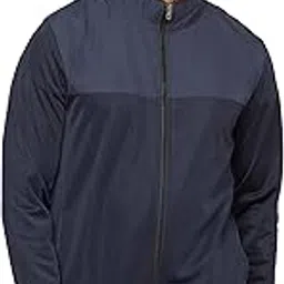 Polyester Chevron Activewear Upper Jacket for Men | High Neck | Regular Fit | Full Sleeve | Casual Sports Jackets | Ideal for Mild Winter Weather-image-7