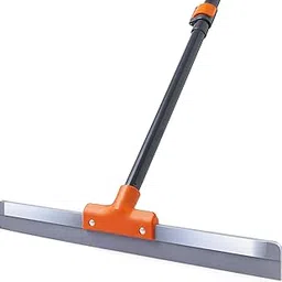 CLEANHOME Rubber Floor Squeegee for Concrete, Tile, Metal Aluminium Heavy Duty Garage Shower Floor Broom for Removing Water, Commercial Scrubber Mop With Extendable Long Handle-picture-30