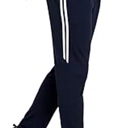 Men's Cotton Blend Regular Fit Solid Trackpant|Casual Wear Lowers with Side Pockets & Elastic Waistband-picture-36