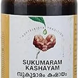 Vaidyaratnam Sukumaram Kashayam 200 ml (Pack of 2)| Ayurvedic Products | Ayurveda Products | Vaidyaratnam Products image 1