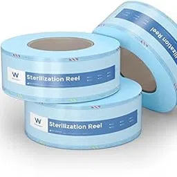 Waldent Non-Tearing Blue Tinted Sterilization Reels (100mm x 200m) | Durable, Medical & Dental Sterilization Rolls | Ideal for Autoclave & Ethylene Oxide Sterilization | Easy to Use-picture-16