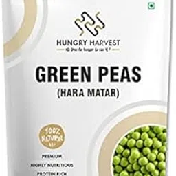 Hungry Harvest Dried Green Peas (Dry Green Mater) for Food 1 Kg-picture-14