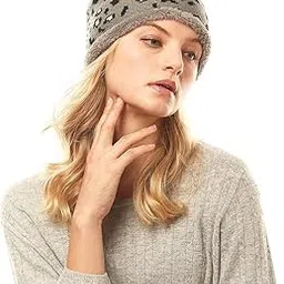 devil Wide Headbands for Women, Boho Bandeau Head Bands, Workout Head Wraps, Stretch No Slip Hair Wraps (Grey)-picture-10