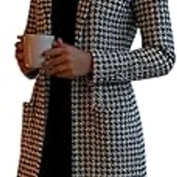 zeugen Women?s Long Shrug with Pockets ? Stylish Open Front Winter Layer for Casual & Office Wear-picture-10