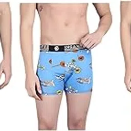 insanitee Men's Nylon Stretch Printed Trunk | Ultra-Soft, Breathable Innerwear for Men | Stylish & Supportive Fit-picture-55