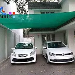 Zimble Green Shade Net-90% (1x2 Mtr)-(3.25x7ft) UV Stabilized,with Four Side,Strong Border-with Niwar Stiching Sun Light Blocking,Multipurpose for Home Balcony,Agro net,Terrace Garden,Sun Shade-picture-32