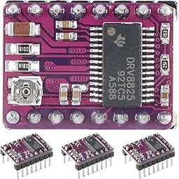 JESSINIE 3pcs DRV8825 Stepper Motor Driver Module for 3D Printer CNC RepRap RAMPS 1.4 Compatible with Arduino StepStick-picture-66