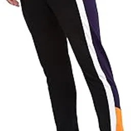 alan jones clothing Men's Mid Rise Blocked Solid Slim Joggers Track Pants-picture-20