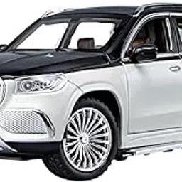 1:24 Scale Die-Cast Mercedes Benz Maybach Toy Car Luxury Zinc Alloy Pull Back Model with 6 Opening Doors, Lights & Music for Children & Collectors-image-35