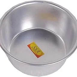 SHIV SHAKTI ARTS Handmade Pure Aluminum Donga patila Bowl Ice Try for Homeware hotelware and Fridge Purpose Round Bowl Plane Design Vintage Look Volume=600ml: Set of 1-picture-23