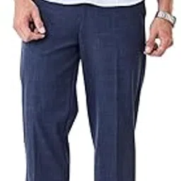snitch Men Formal Trousers | Regular Fit Mid Rise Self-Design | Premium Polyester Blend with Medium Stretch & Smooth Texture | Ideal for Office & Professional Wear-picture-28