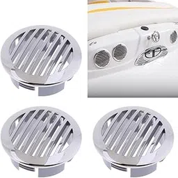 SECRET DESIRE 3Pcs RV Boat 3" 76mm Stainless Steel Curved Clad Airflow Vent 81932SS-HP|Motors|Parts & Accessories|Boat Parts|Plumbing & Ventilation-image-78