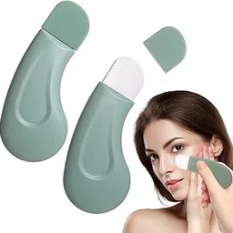 2 Pcs Facial Scraper Nose Blackhead Tools Deep Clean Skin Care Spatula Professional Safe Face Scraper for Men Women Nose Ehead Can be Used with Mud Cream Cleansing Oil-picture-31
