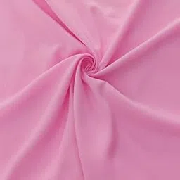 DPK Plain Crepe Dress/Pillow Cover/scrunches Fabric Plain Material (Width:- 44")(Baby Pink,4 Meter), Solid-picture-15