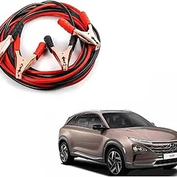 Kozdiko Heavy Duty Auto Jumper Cable Battery Booster Wire Clamp with Alligator Wire Emergency Car Battery Charging Booster Cables Compatibile with Hyundai Nexo-picture-37