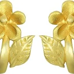 joyalukkas 22KT Yellow Gold Stud Earrings for Girls-picture-35