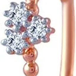 p.c. chandra jewellers 18k (750) Rose Gold and Diamond Ring for Women-picture-23