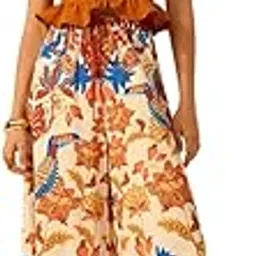 kotty Womens Solid Drawstring Alluring Gesture Casual Pants image 1