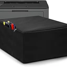 Alifiya Dust Proof Washable Printer Cover for Brother HL-L2351DW / HL-L2366DW - Black-picture-23
