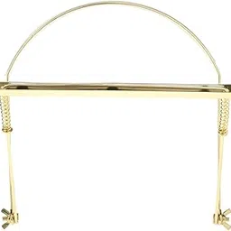 ATORSE Harmonica Holder Adjustable Professional Neck Stand Gold for 24 Holes-picture-57