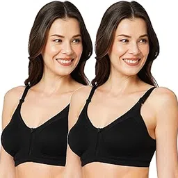 libertina Full Coverage Everyday Comfortable wear Bra, Skin Friendly bras-L30 Pack of 2-picture-11
