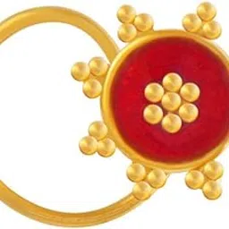 p.c. chandra jewellers 22k (916) Yellow Gold Nose Ring-picture-18