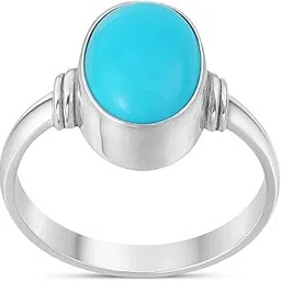 8.25 Ratti Firoza Original 7.42 Carat Turquoise Stone Adjustable Ring For Men And Women With Lab Certified 01-picture-12