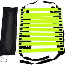 FORGESY Speed Agility Ladder Track and Field Equipment for Sports Training and Soccer Football Tennis Baseball Drills (10 Rungs)-picture-11