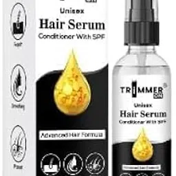 TRIMMERON SPF Hair Serum With Conditioner for Frizzy Hair with Keratin | Heat & UV Protection | 2X Smoother, 48H Frizz Control | Lightweight Leave-In | For Men & Women | (100) (100ML)-picture-39