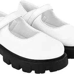 stylestry Smart Casual Buckle Detailed Black Loafers for Women & Girls-picture-10